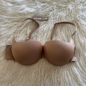 Skims Ultimate Balconette Push Up Bra Clay Size 38C